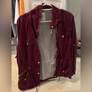 Maroon jacket